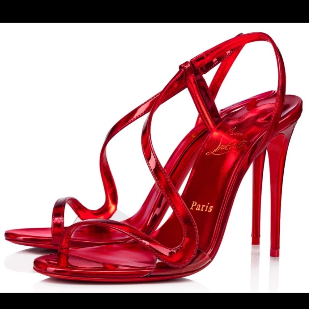 Christian Louboutin Rosalie Red Heels